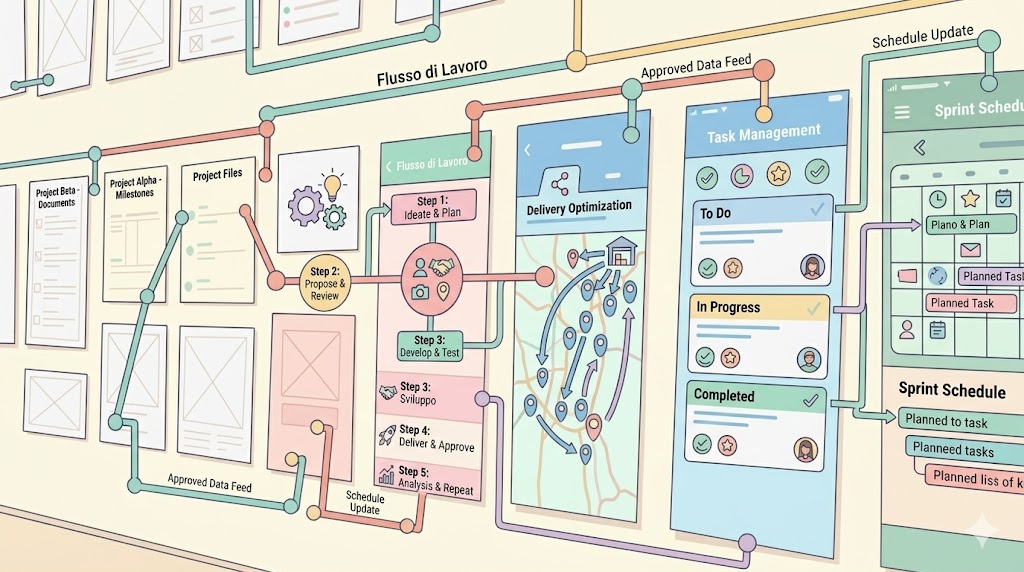 Smart Working workflow: come mantenere il flusso di lavoro per essere produttivi