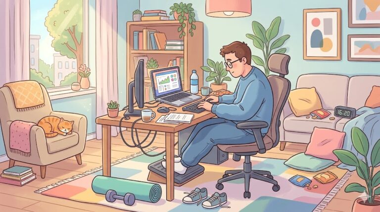 Smart working esercizi per contrastare la sedentarietà e migliorare la circolazione. Intervista ad Alessio Lupo