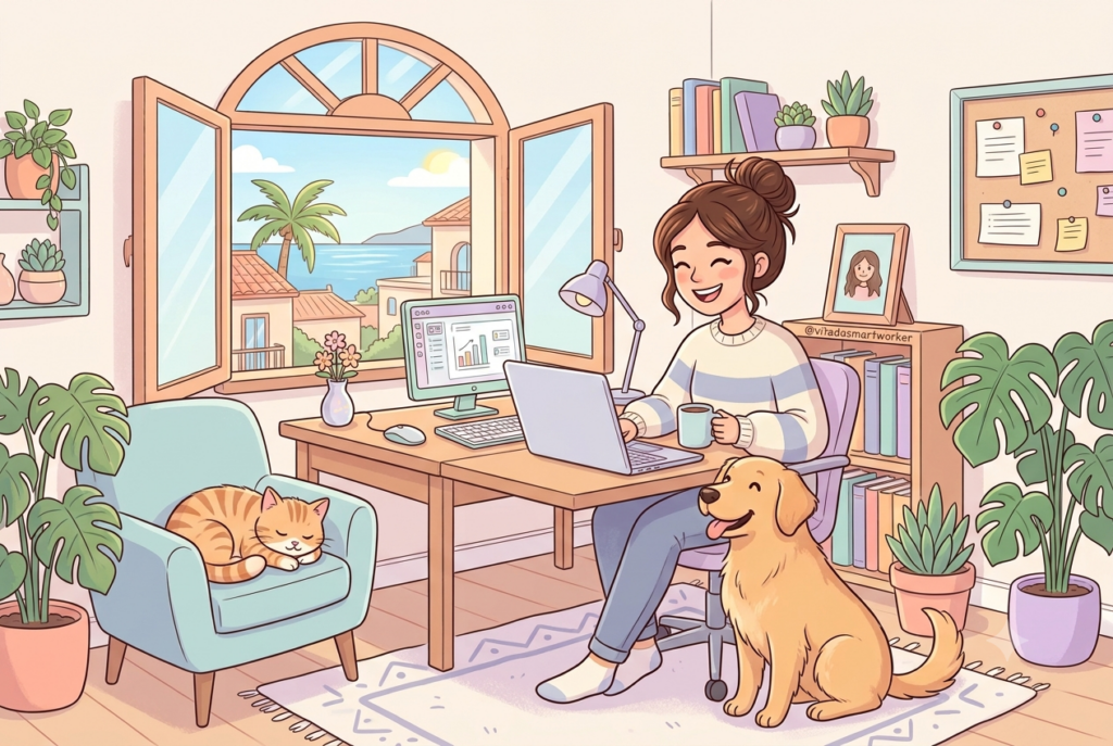 Smart working e animali domestici la scienza dietro una convivenza che rigenera la mente